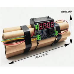 Finta dinamite Conto alla rovescia/orologio da tavolo...